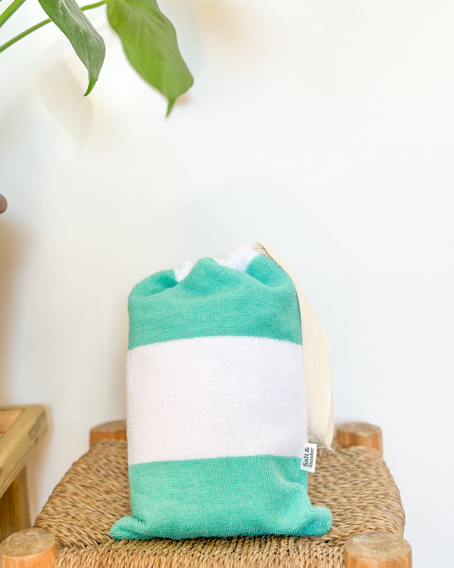 Turquoise & White