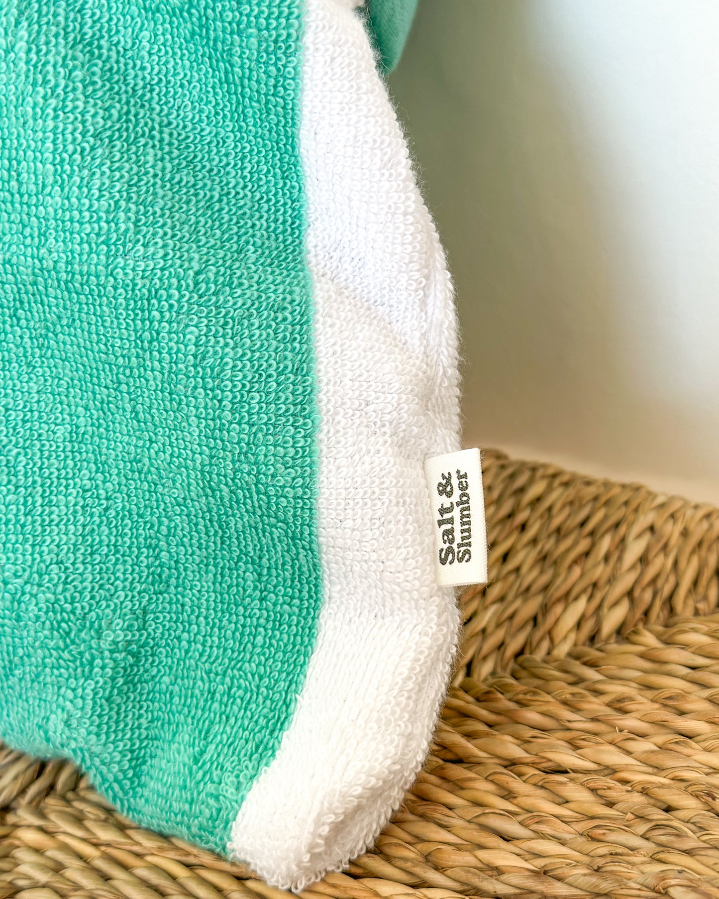 Turquoise & White