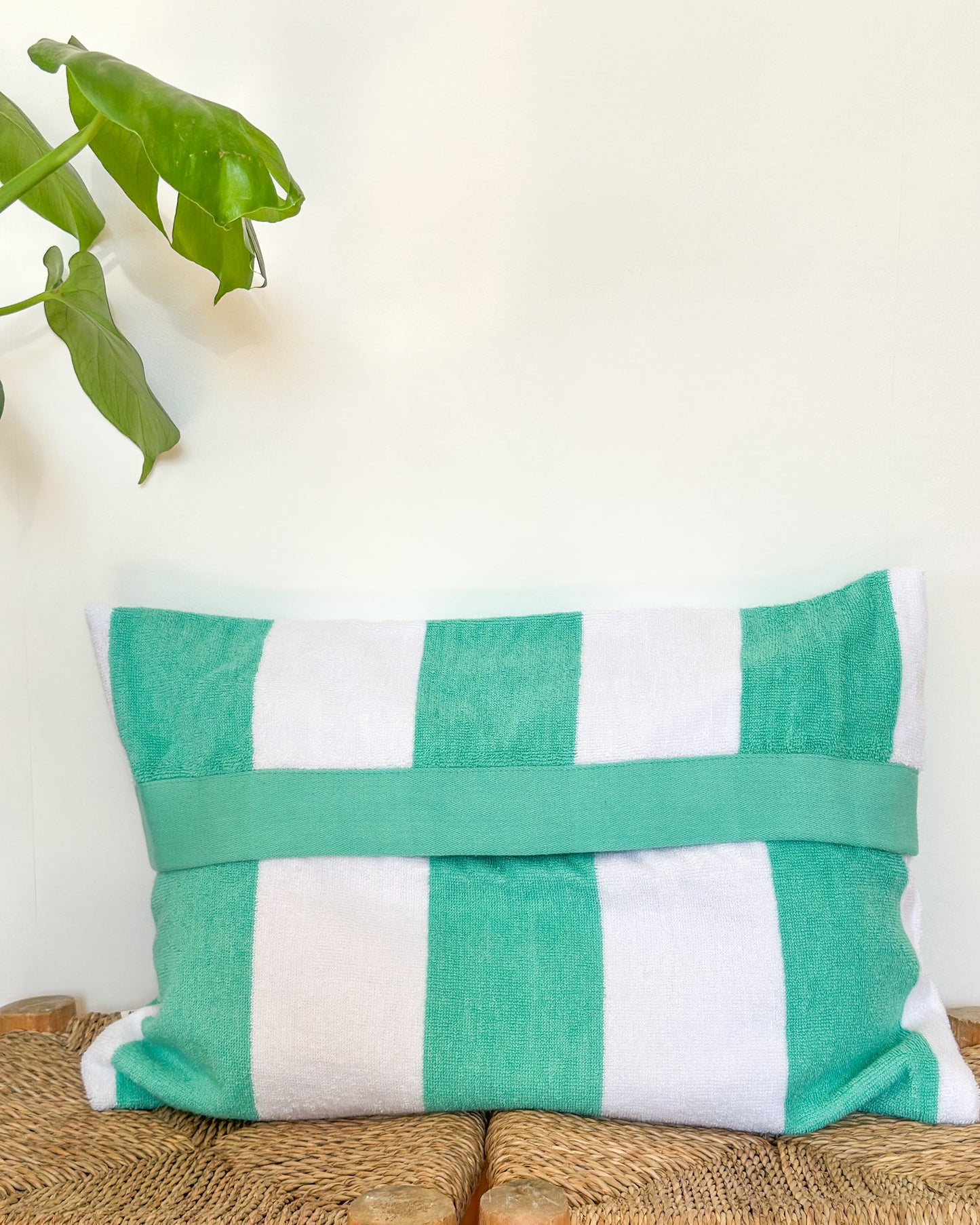 Turquoise & White