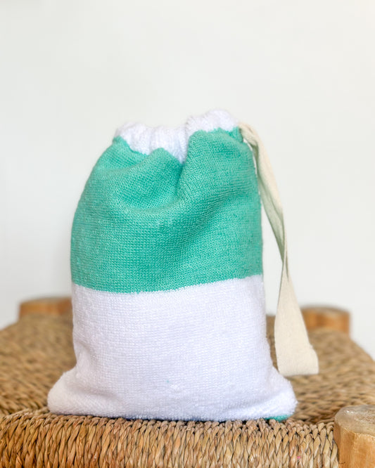 Turquoise & White